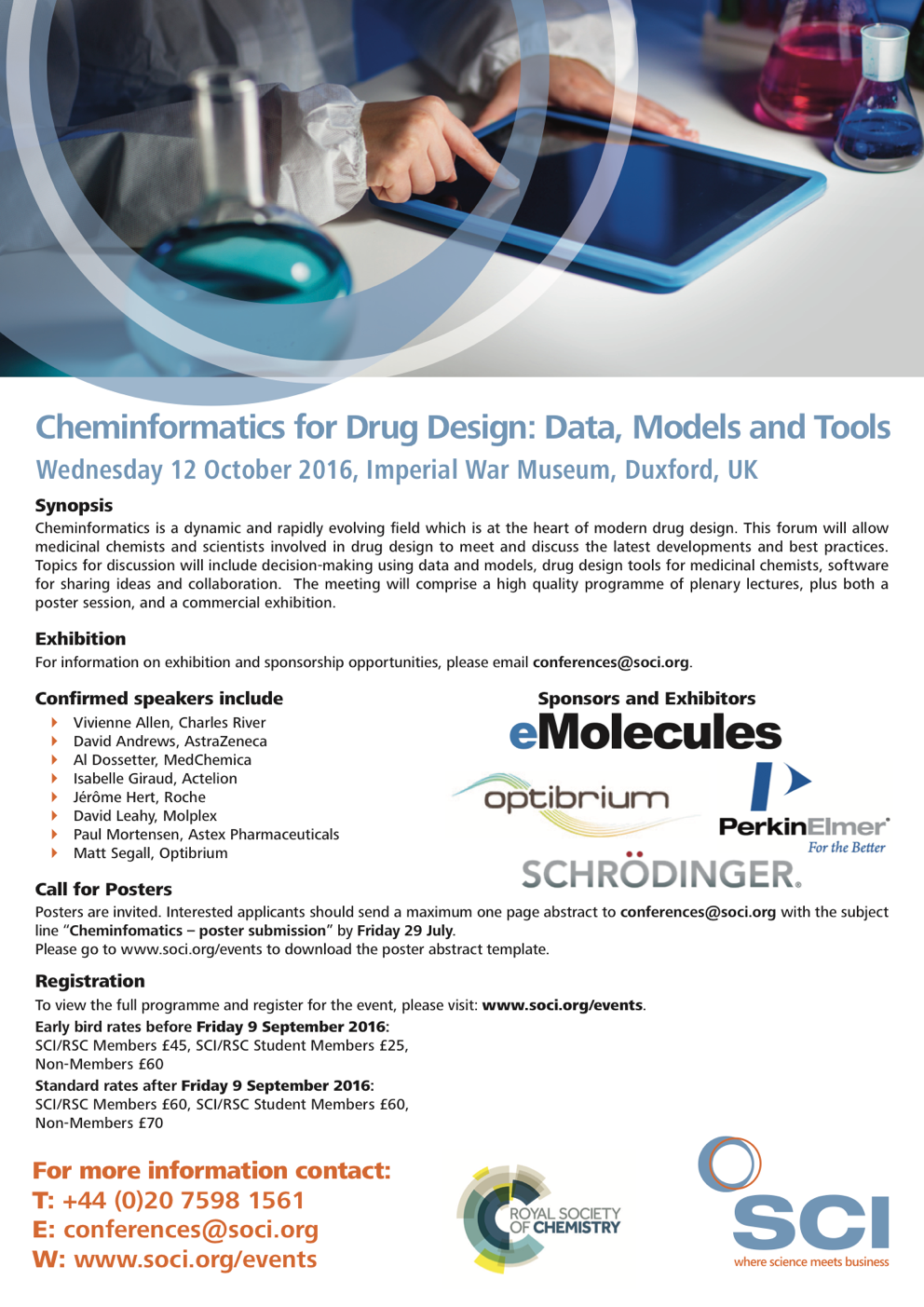 A4 Cheminfo flyer